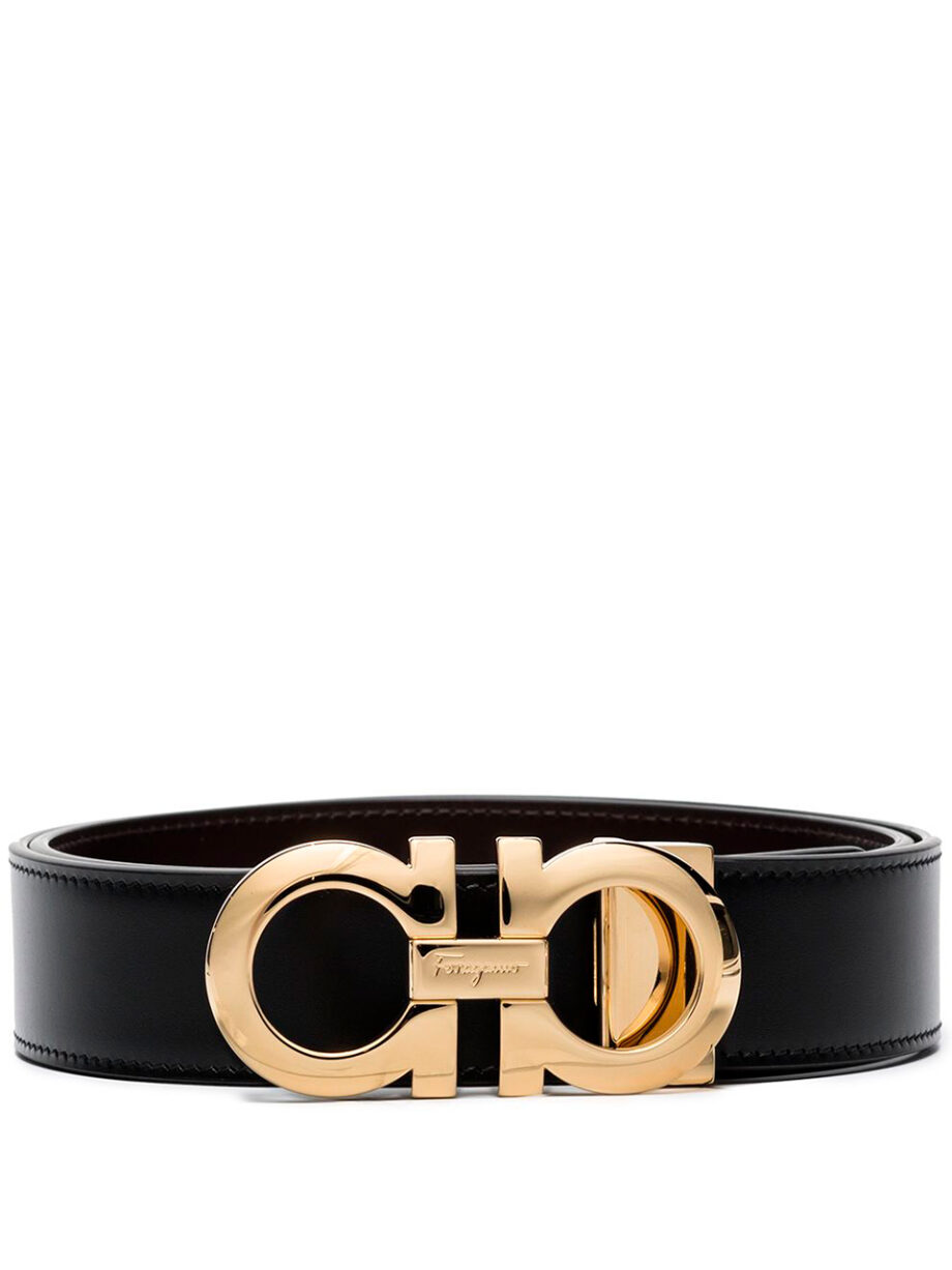 Imagem de: Cinto Salvatore Ferragamo Gancini Dupla Face
