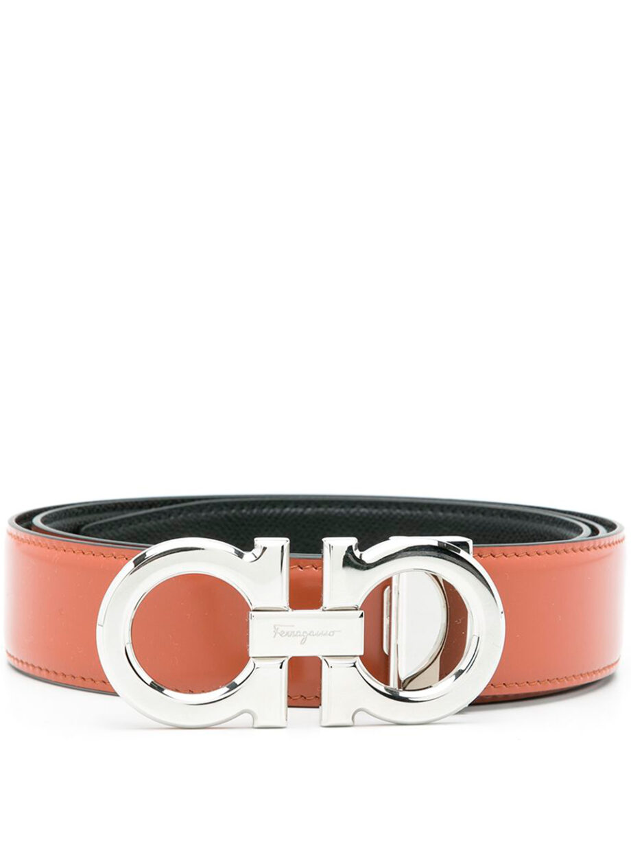 Imagem de: Cinto Salvatore Ferragamo Marrom de Couro